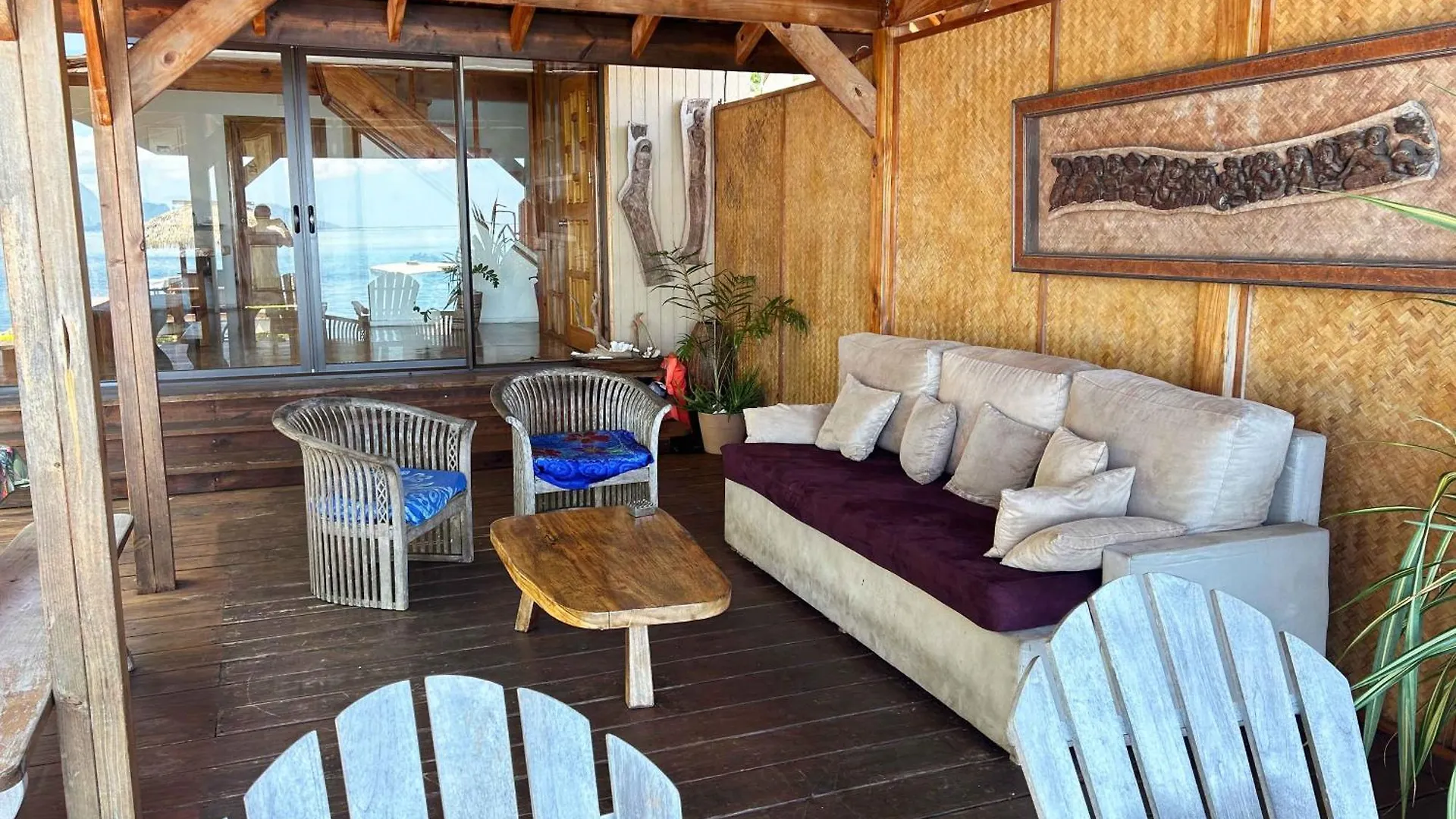 Vaima Waterfront Bungalow Punaauia  Prázdninový dům Punaauia (Tahiti)